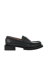 Black Leather Loafers 1