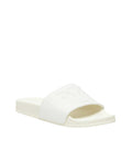White Logo Dilly Slides 1