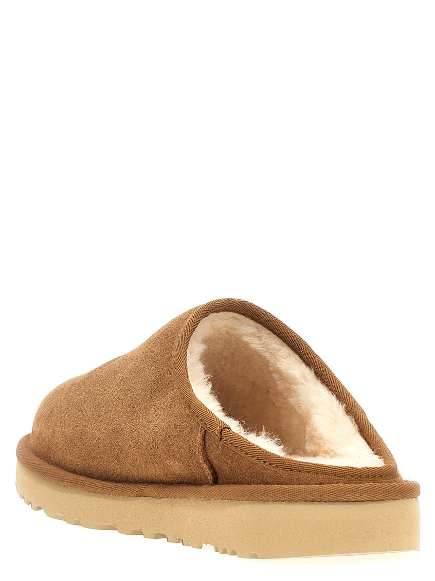 Brown Classic Slip On Slides 3