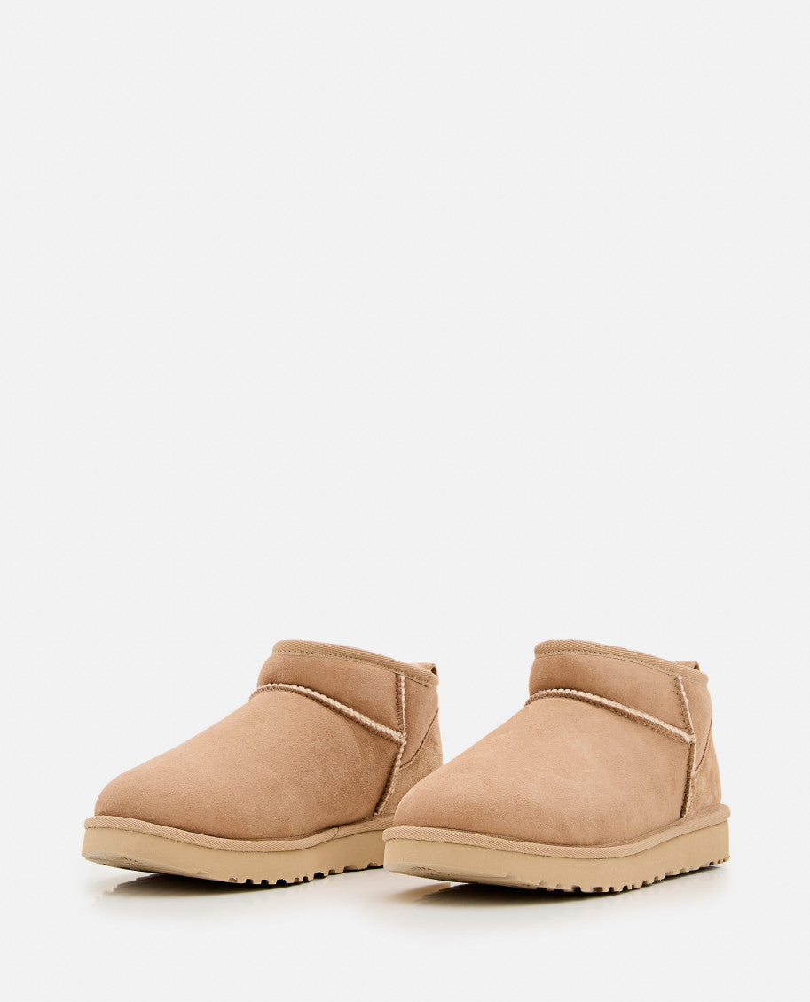 Beige Slip On Boots 2