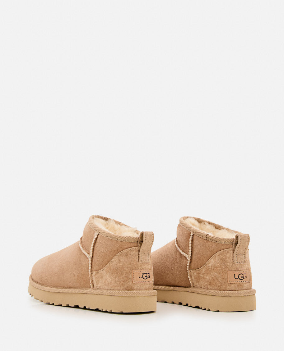 Beige Slip On Boots 3