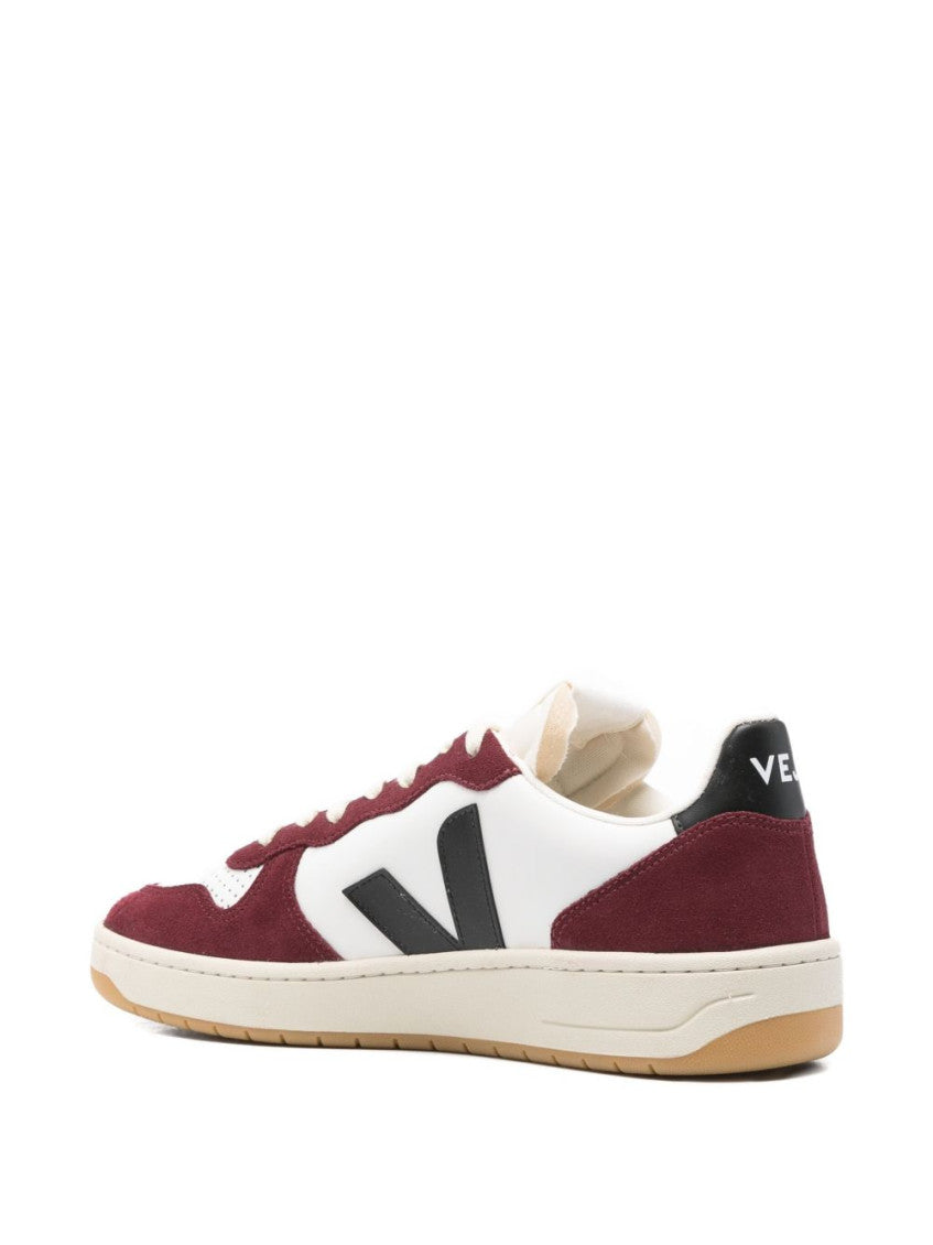 Red Lace Up Sneakers 3