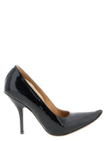 Black Leather Pumps 1