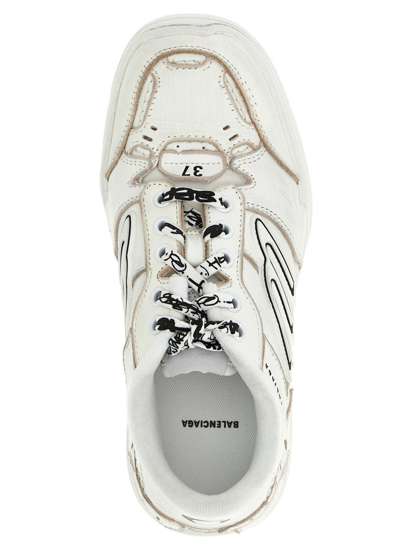 White Leather Sneakers 4