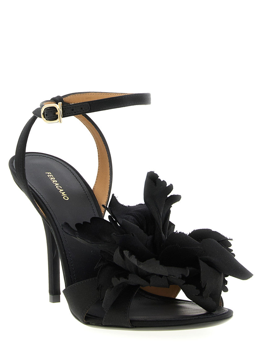 Black Open Toe Heels 2