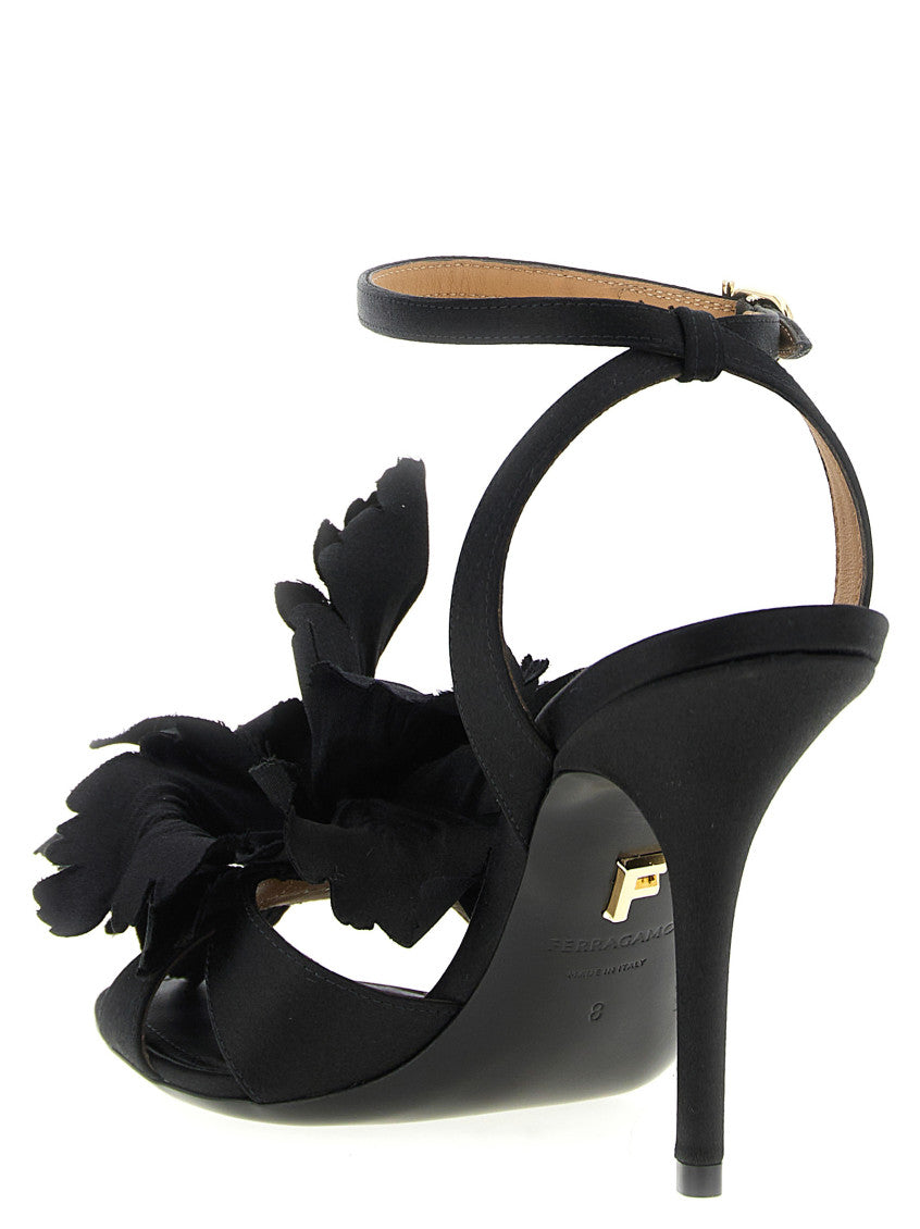 Black Open Toe Heels 3