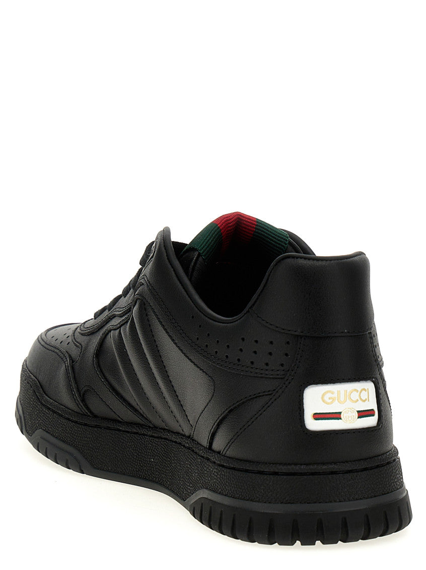 Black Leather Sneakers 3