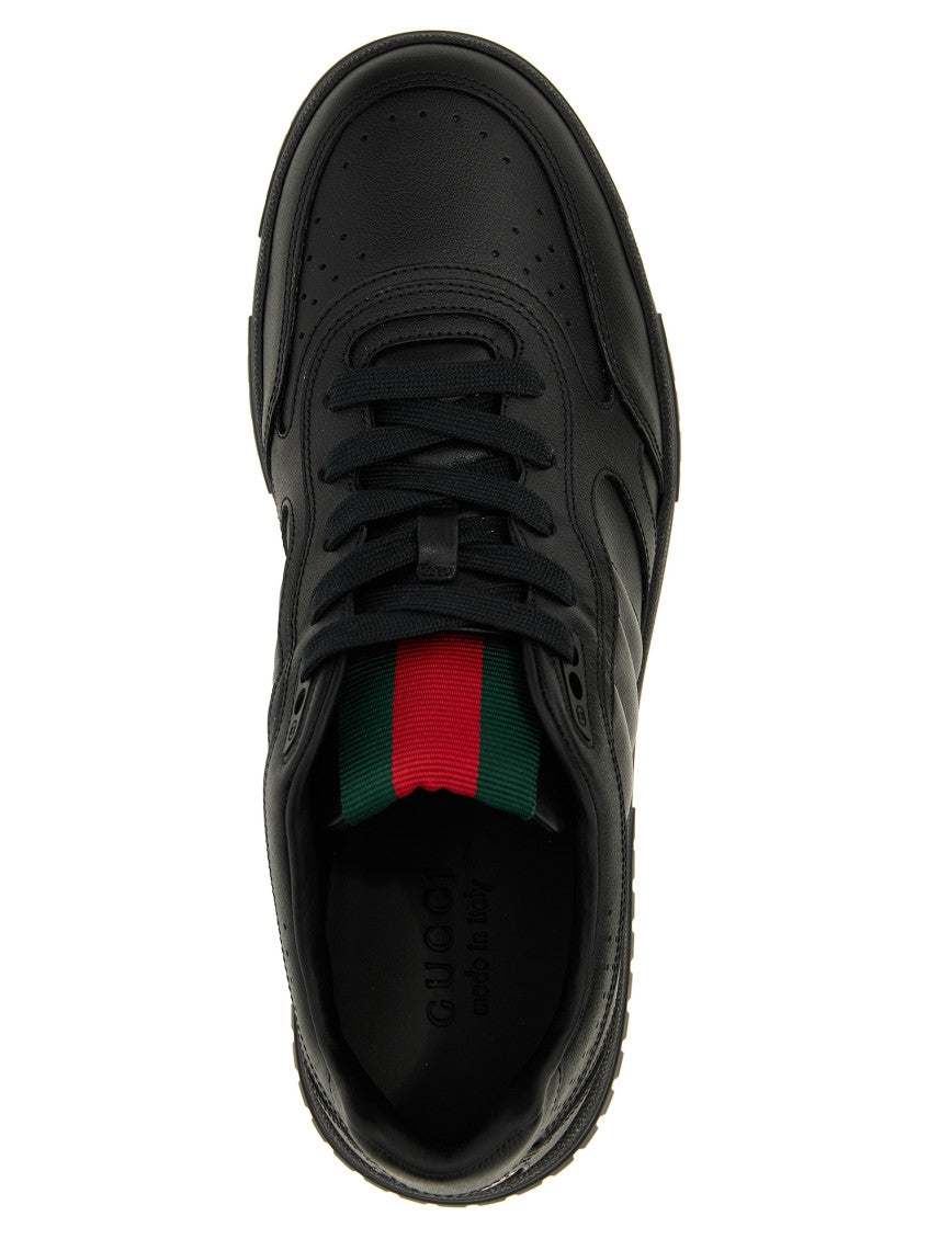 Black Leather Sneakers 4