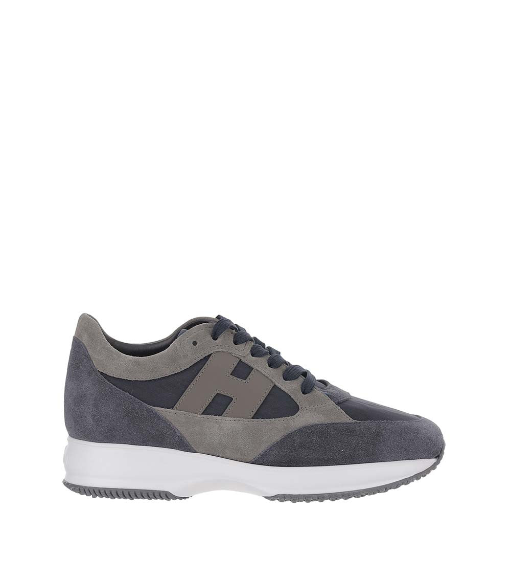 Grey H-Stripes Sneakers 1