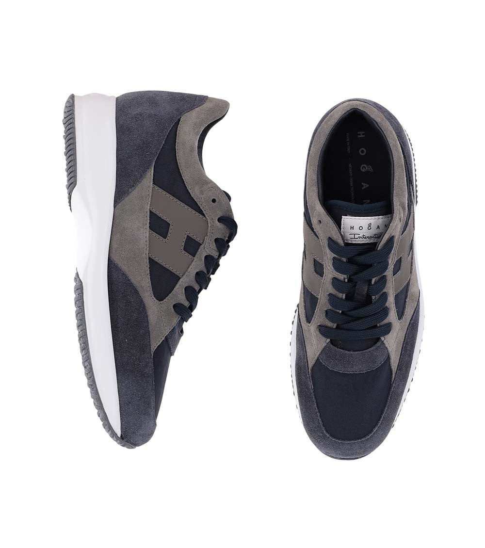 Grey H-Stripes Sneakers 2