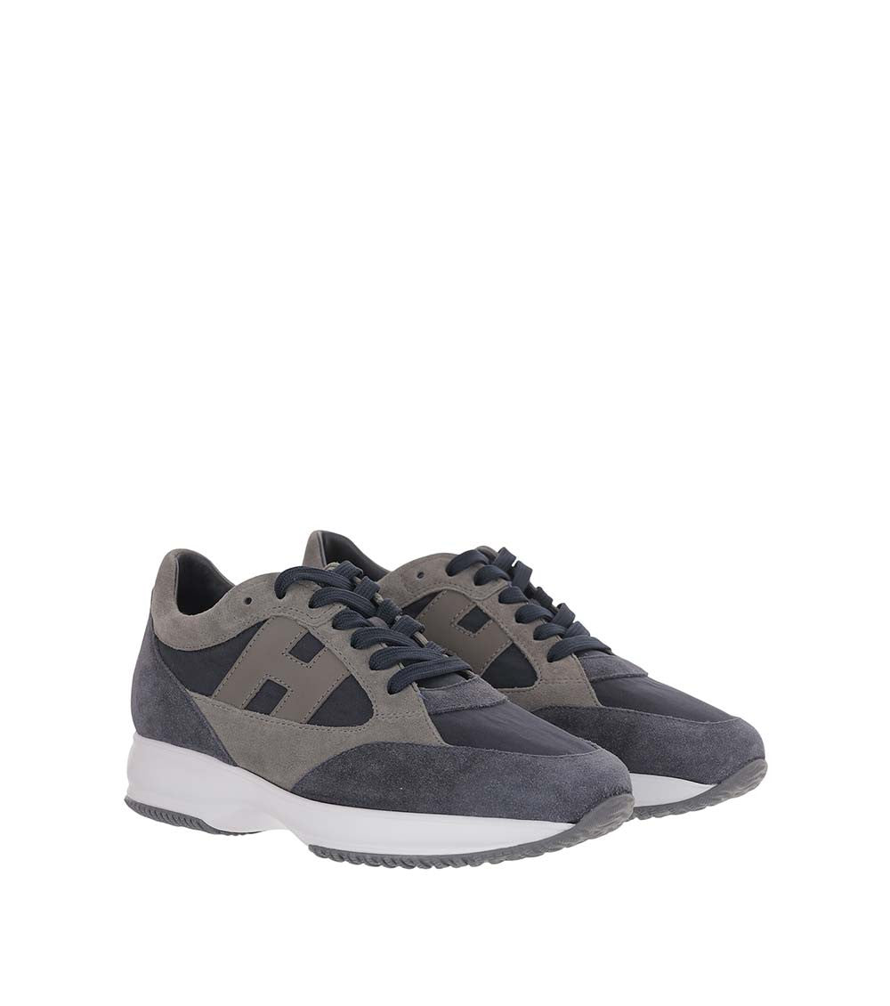 Grey H-Stripes Sneakers 3