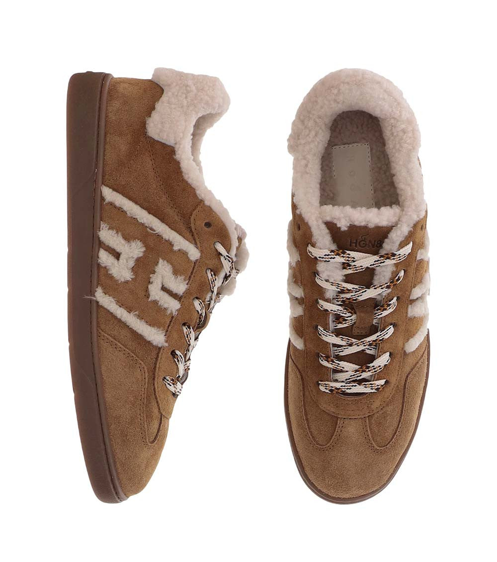 Brown H-Stripes Sneakers 2