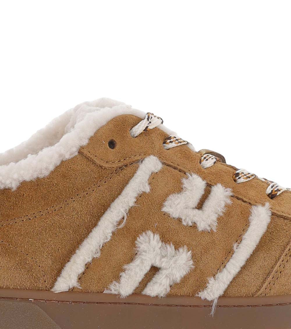 Brown H-Stripes Sneakers 5