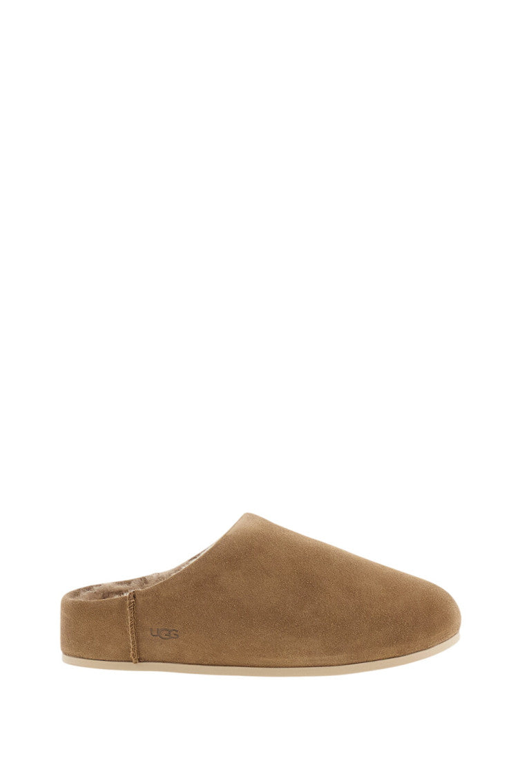 Dark Brown Solid Elea Slippers 1