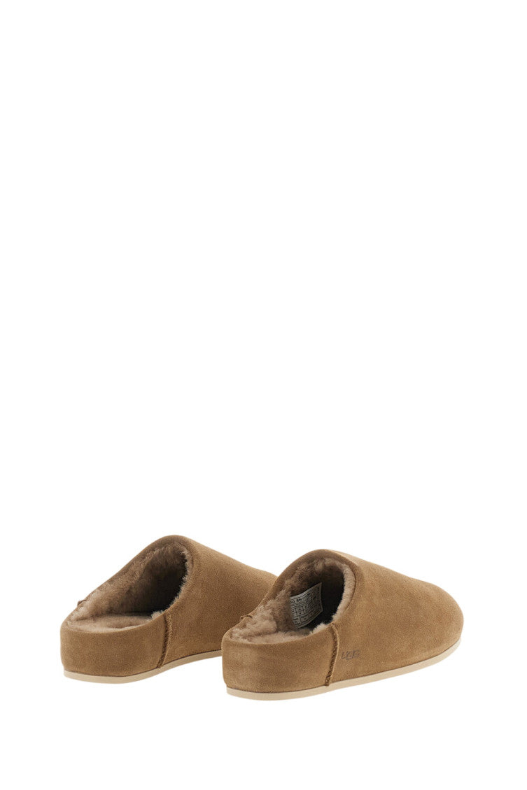 Dark Brown Solid Elea Slippers 3