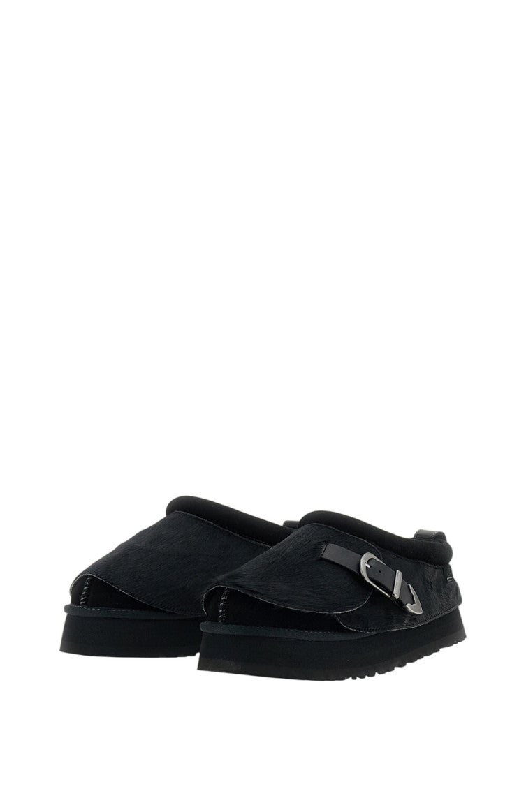 Black Tazz Slip-on Sandals 2