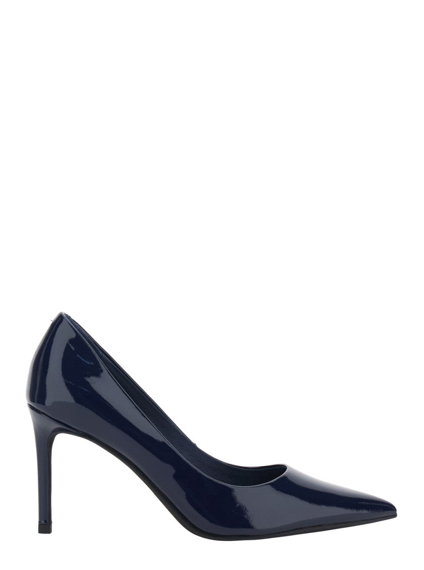 Navy Blue Pointed-toe Pumps 1