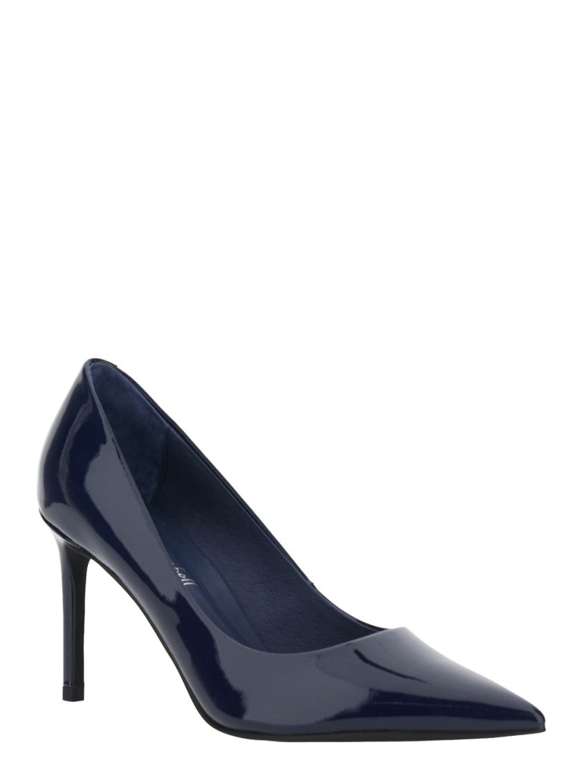 Navy Blue Pointed-toe Pumps 2