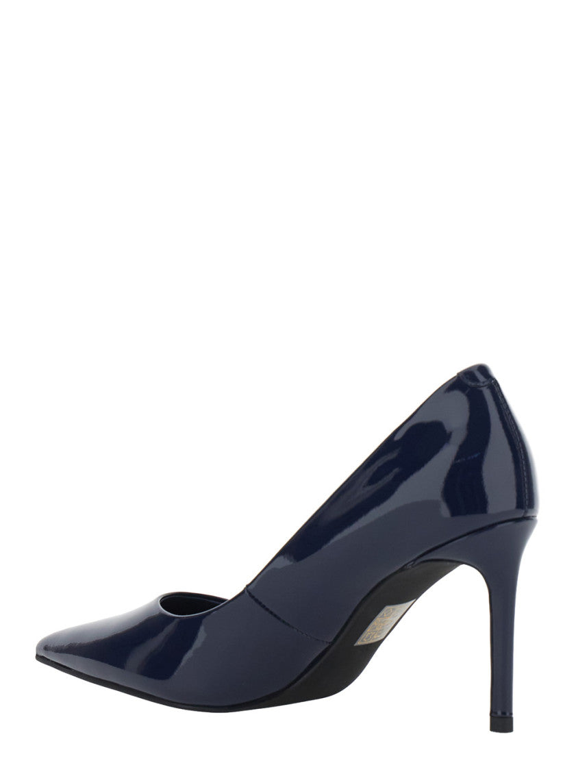 Navy Blue Pointed-toe Pumps 3