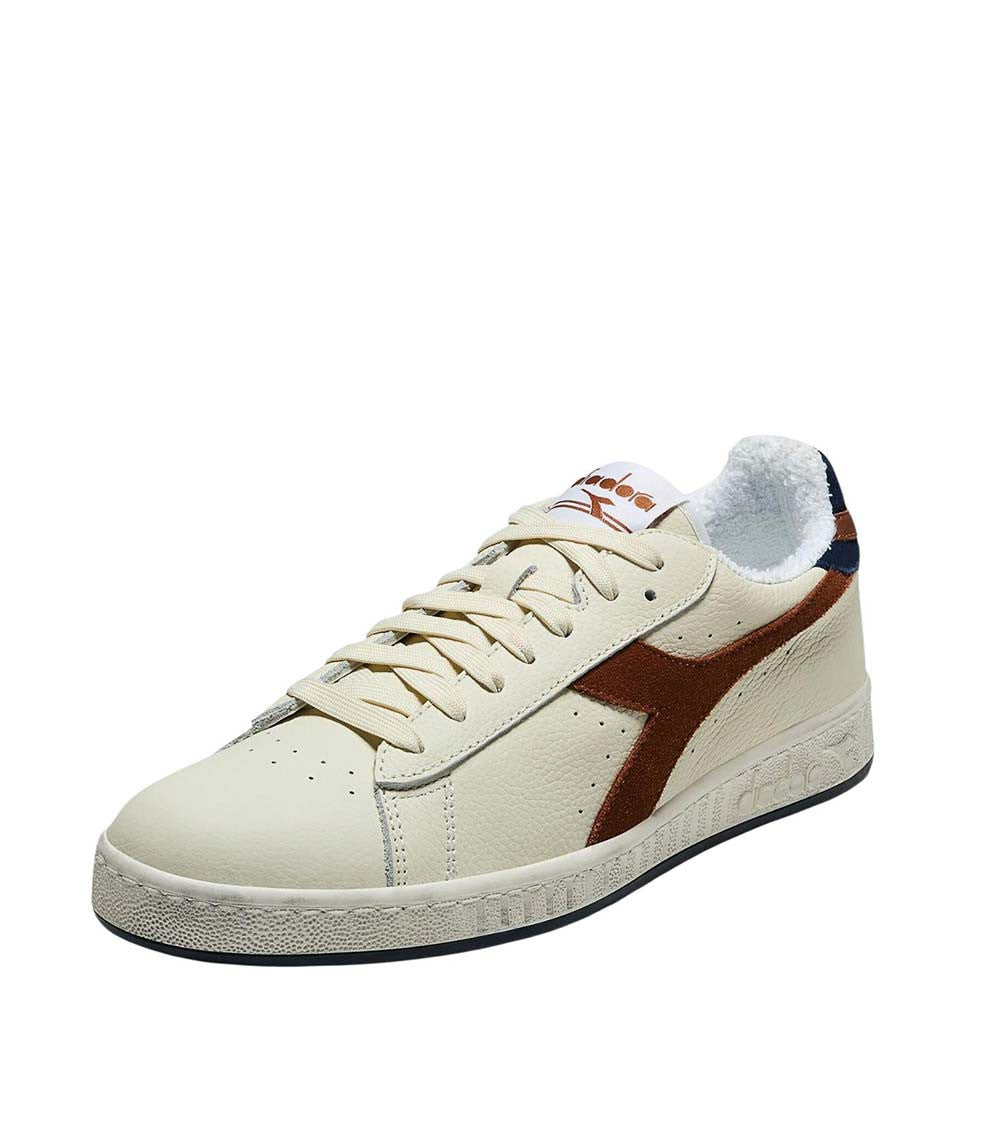 Beige Game Low Suede Sneakers 2