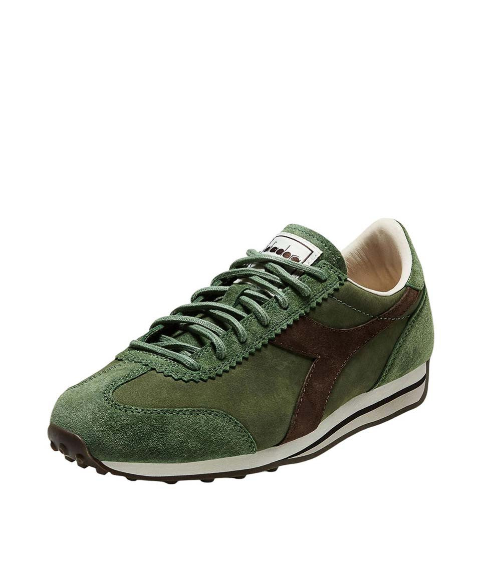 Green Rally Waxed Sneakers 2