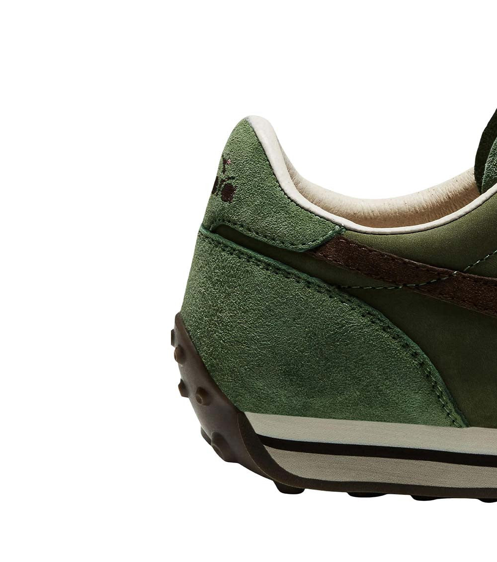 Green Rally Waxed Sneakers 4