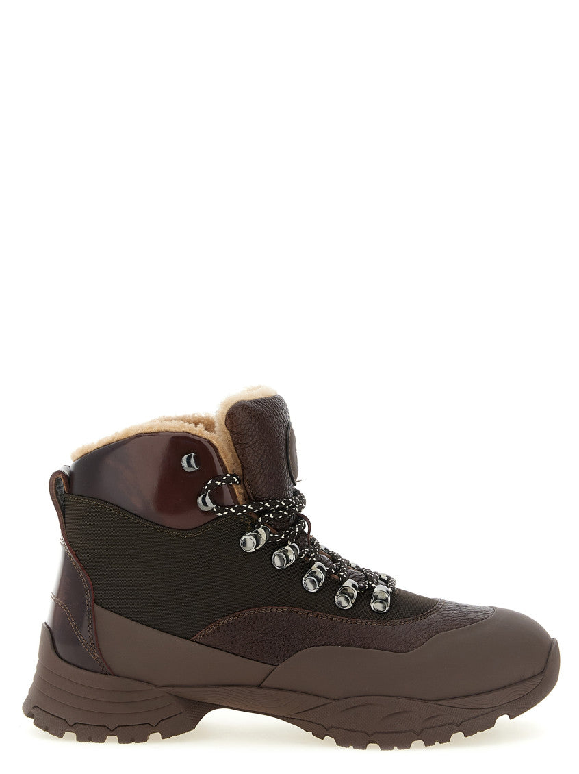 Brown Outdoor Ankle Boots 1
