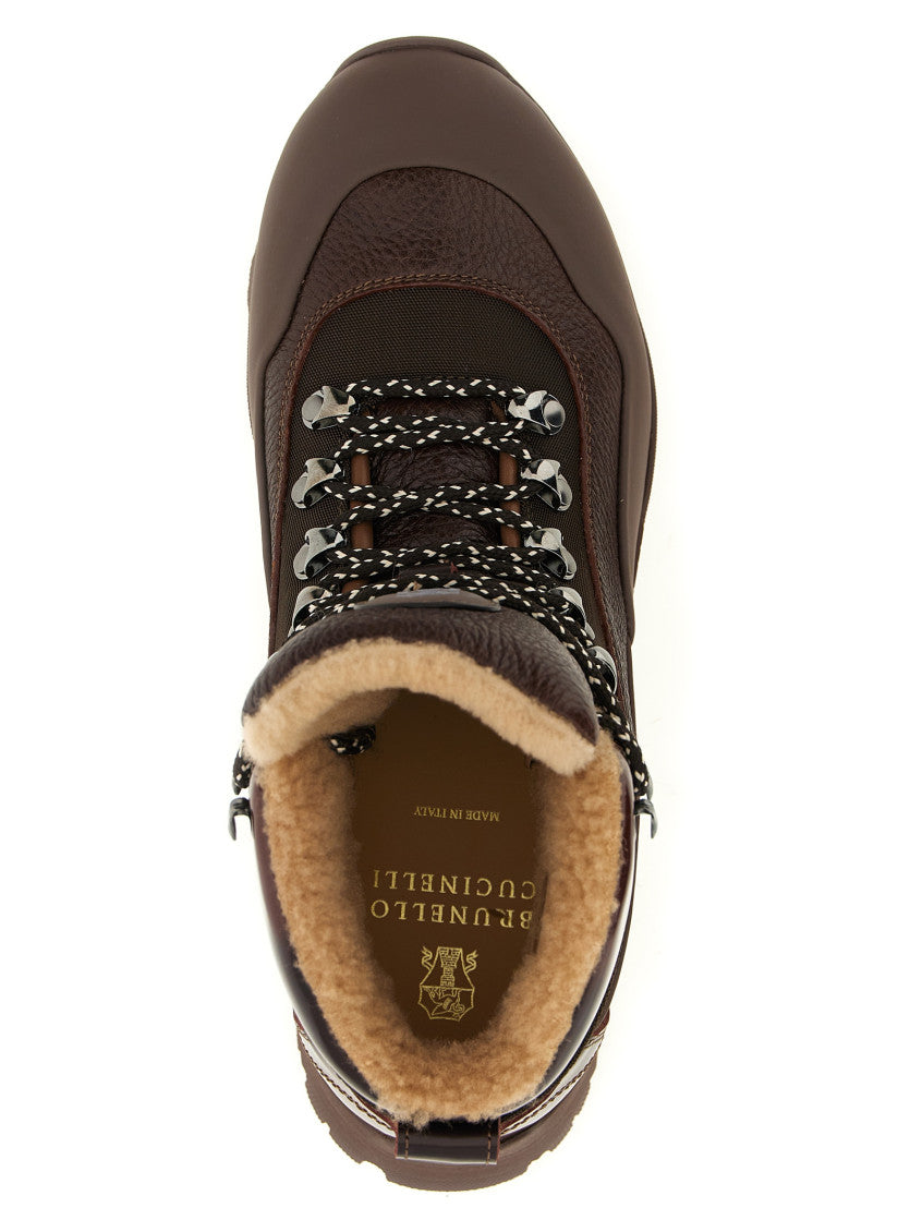 Brown Outdoor Ankle Boots 4