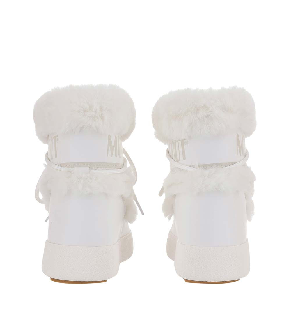 White Logo Winter Boots 3