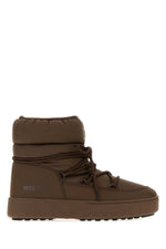 Brown LTrack Ankle Boots 1