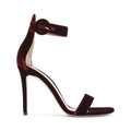 Burgundy Portofino Heels 1