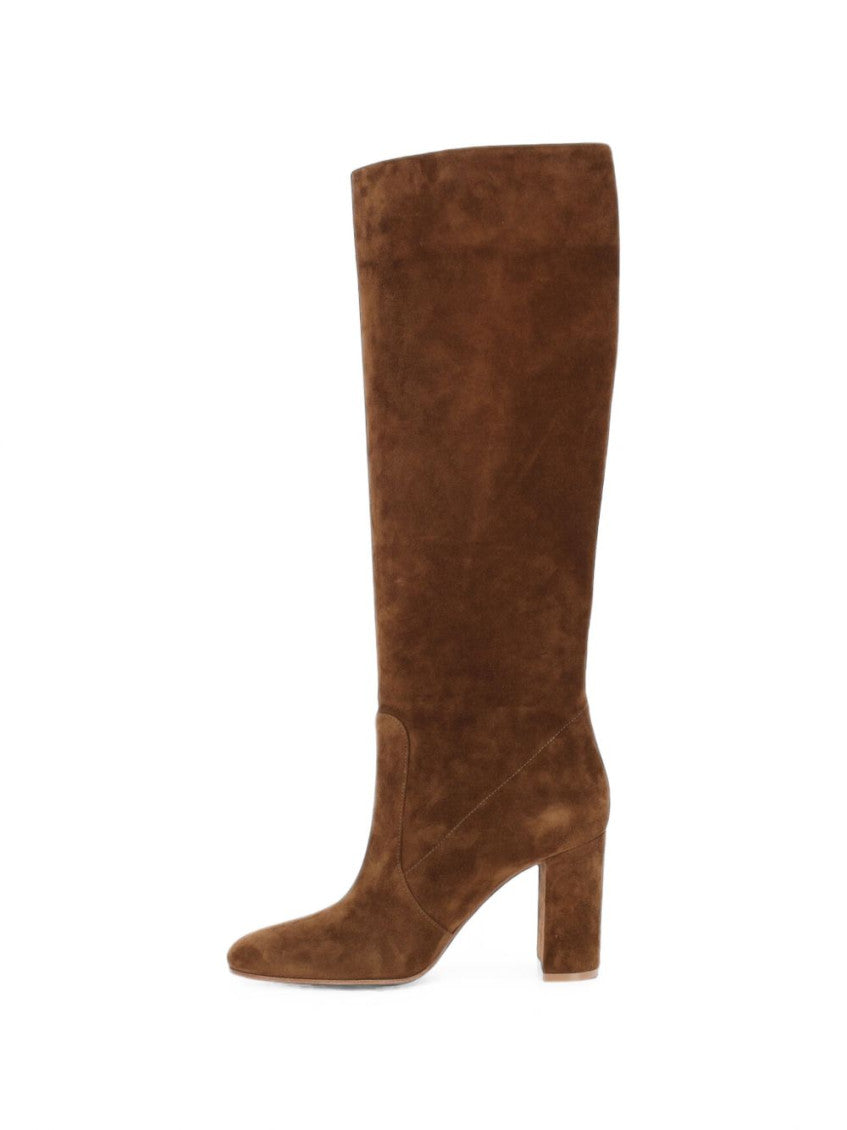 Brown Glen Suede Leather Boots 2