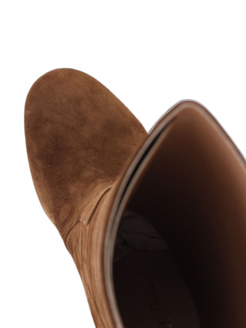 Brown Glen Suede Leather Boots 3