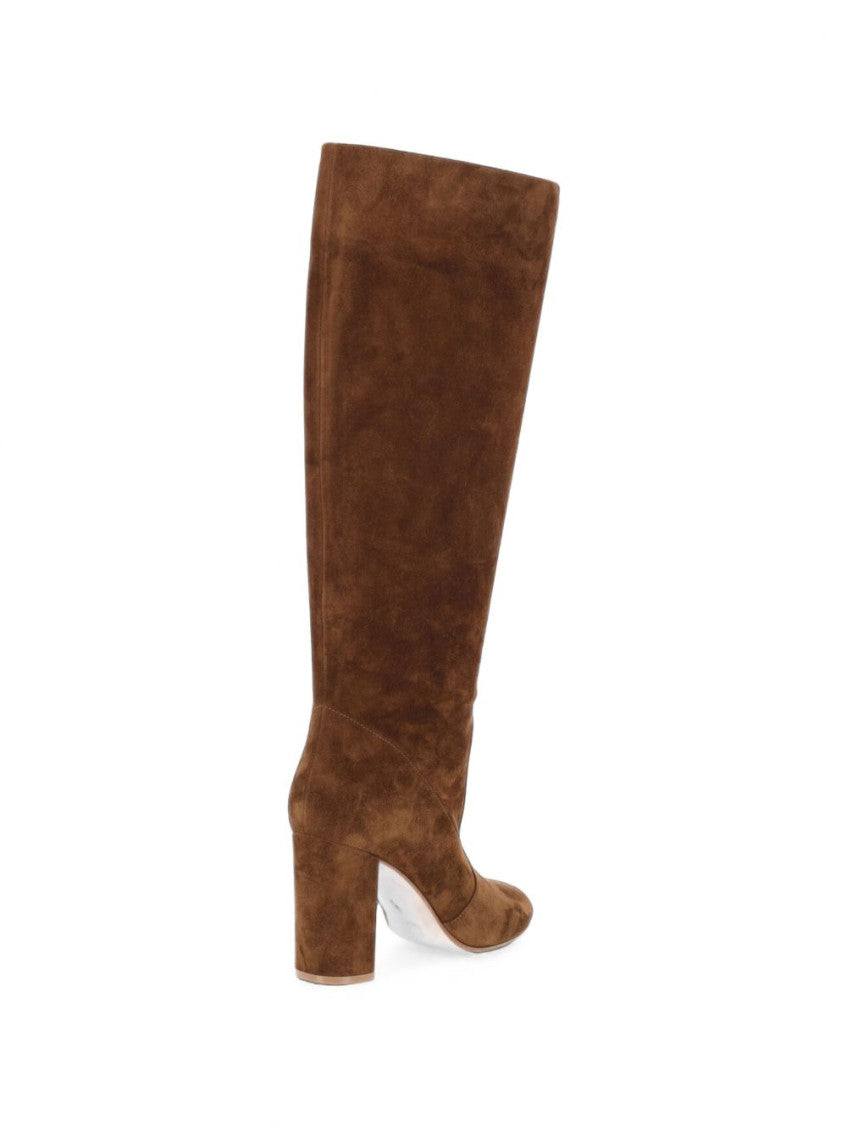 Brown Glen Suede Leather Boots 4