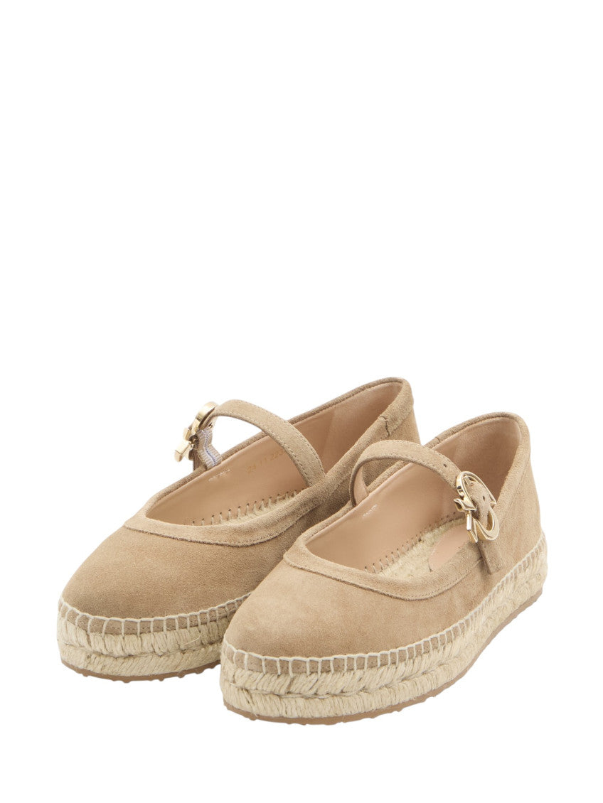 Beige Elda Ballet Flats 2