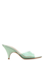 Green Sofia Heels 1