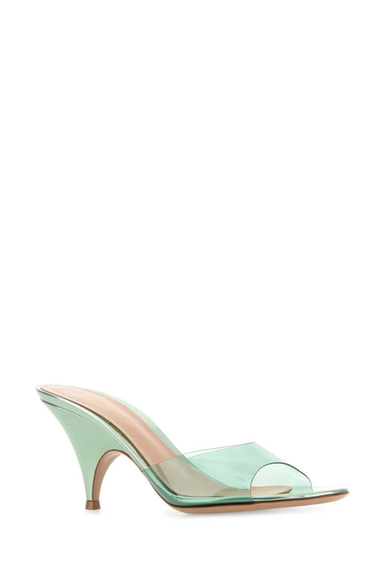 Green Sofia Heels 2