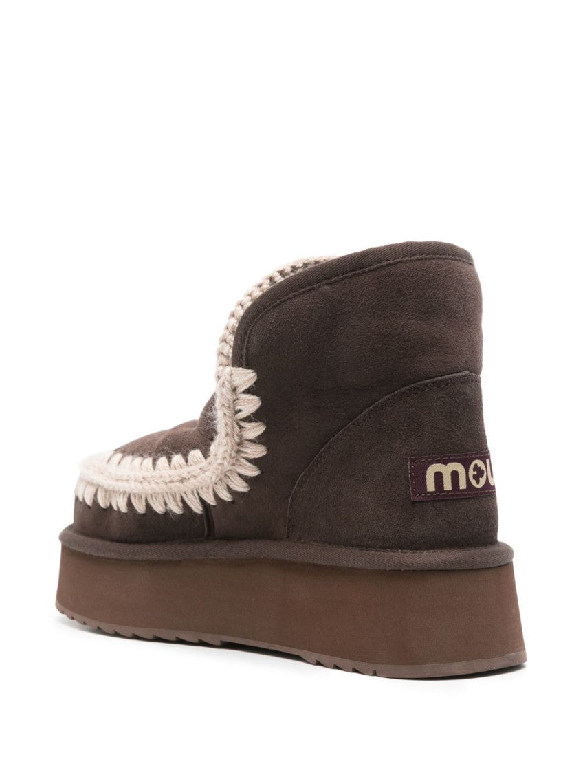 Brown Eskimo Platform Boots 2