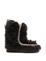 Black Textured Eskimo-24 Boots 1