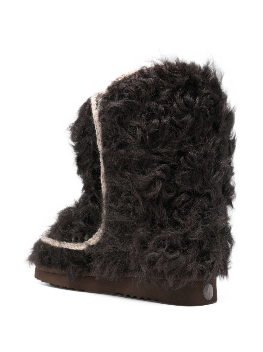 Black Textured Eskimo-24 Boots 2