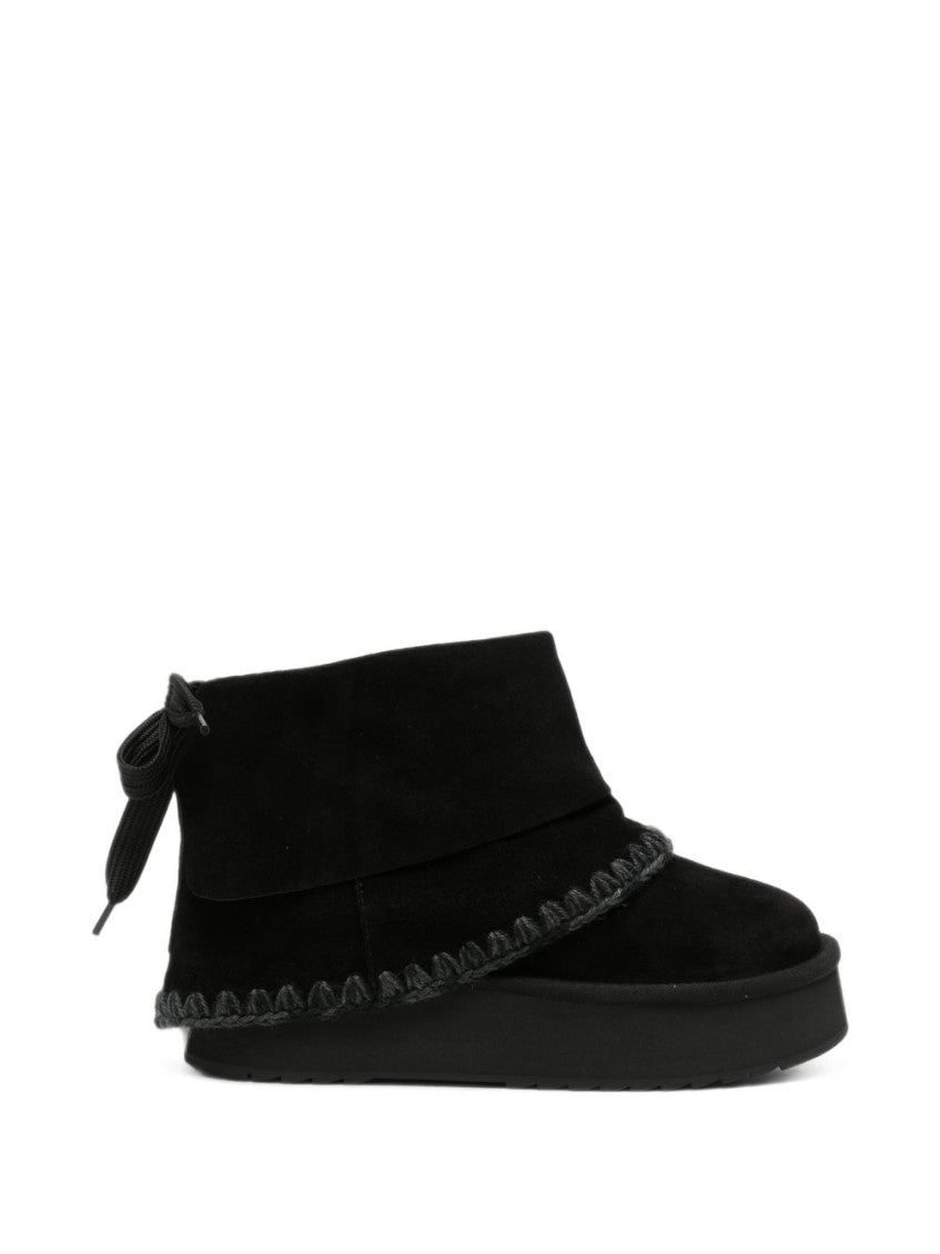Black Eskimo Platform Boots 1