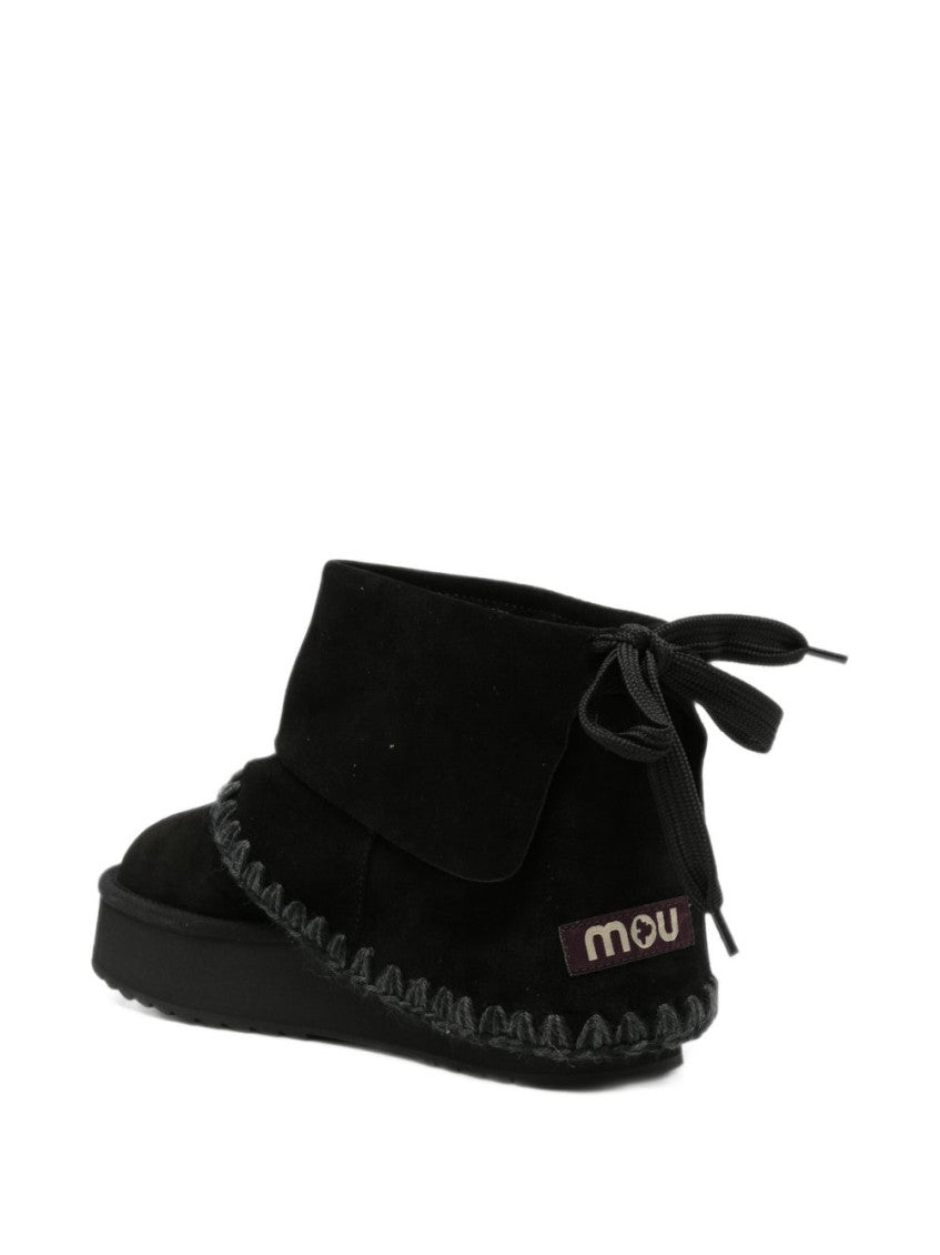 Black Eskimo Platform Boots 2
