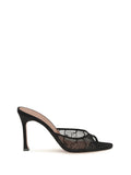 Black Lace Alexa Heels 1