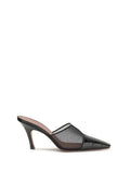 Black Jamie Mesh Mules 1
