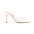 White Lace Alexa Heels 1