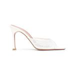 White Lace Alexa Heels 1