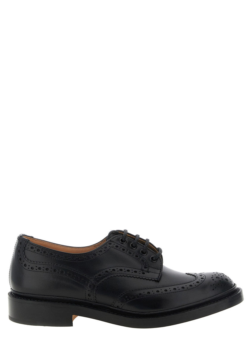 Black Bourton Lace Up Shoes 1