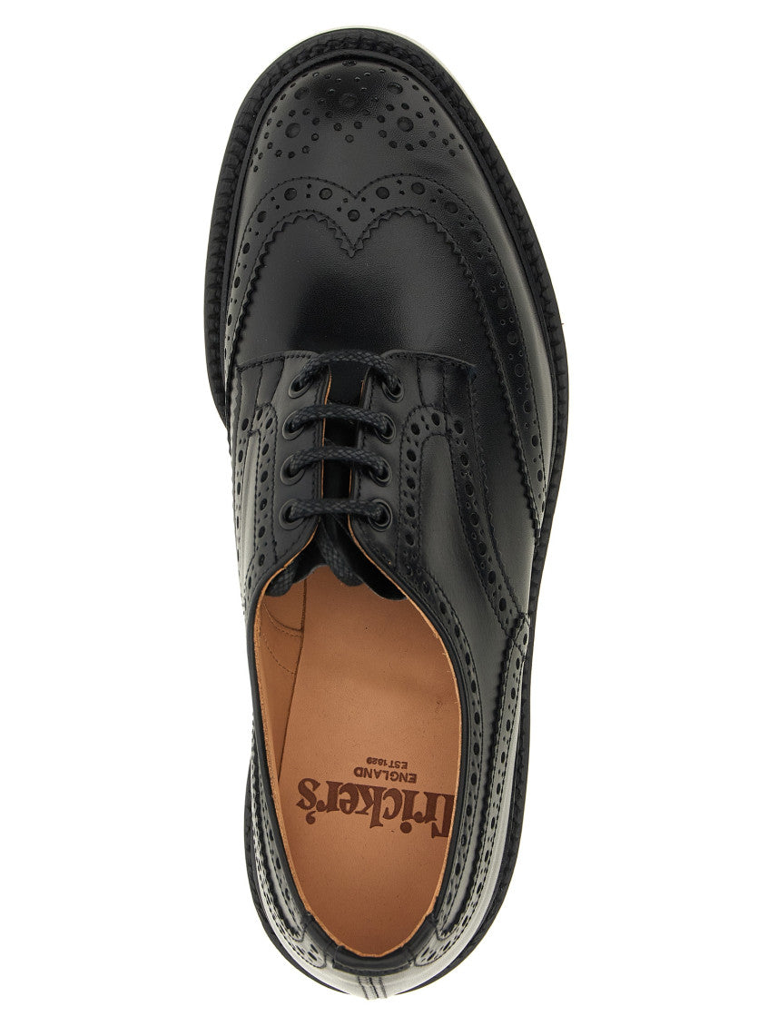 Black Bourton Lace Up Shoes 4