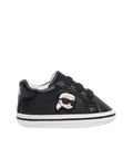 Babies Black Graphic Sneakers 1