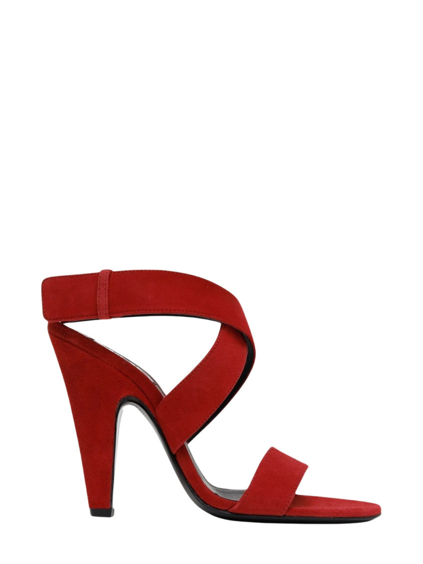 Red Crisscross Heels 1
